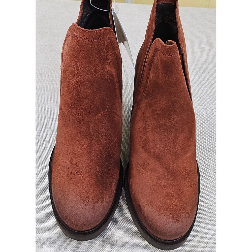 Bos & Co Belfield Brick Oil Suede Ankle Boots P04-25811 Women EU 38 US 7
